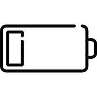 pictogramme batterie faible