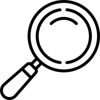 pictogramme loupe